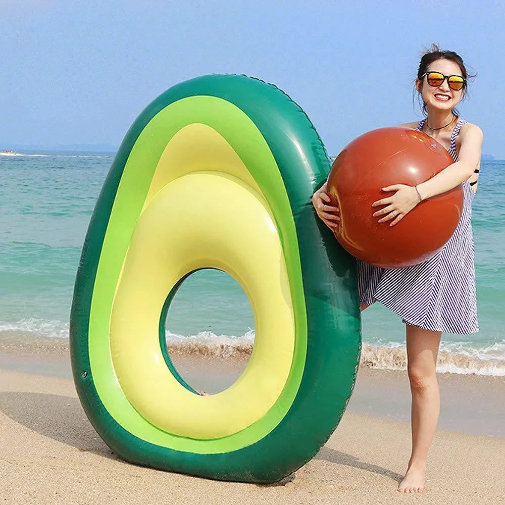 Inflatable Giant Avocado Pool Float Toy