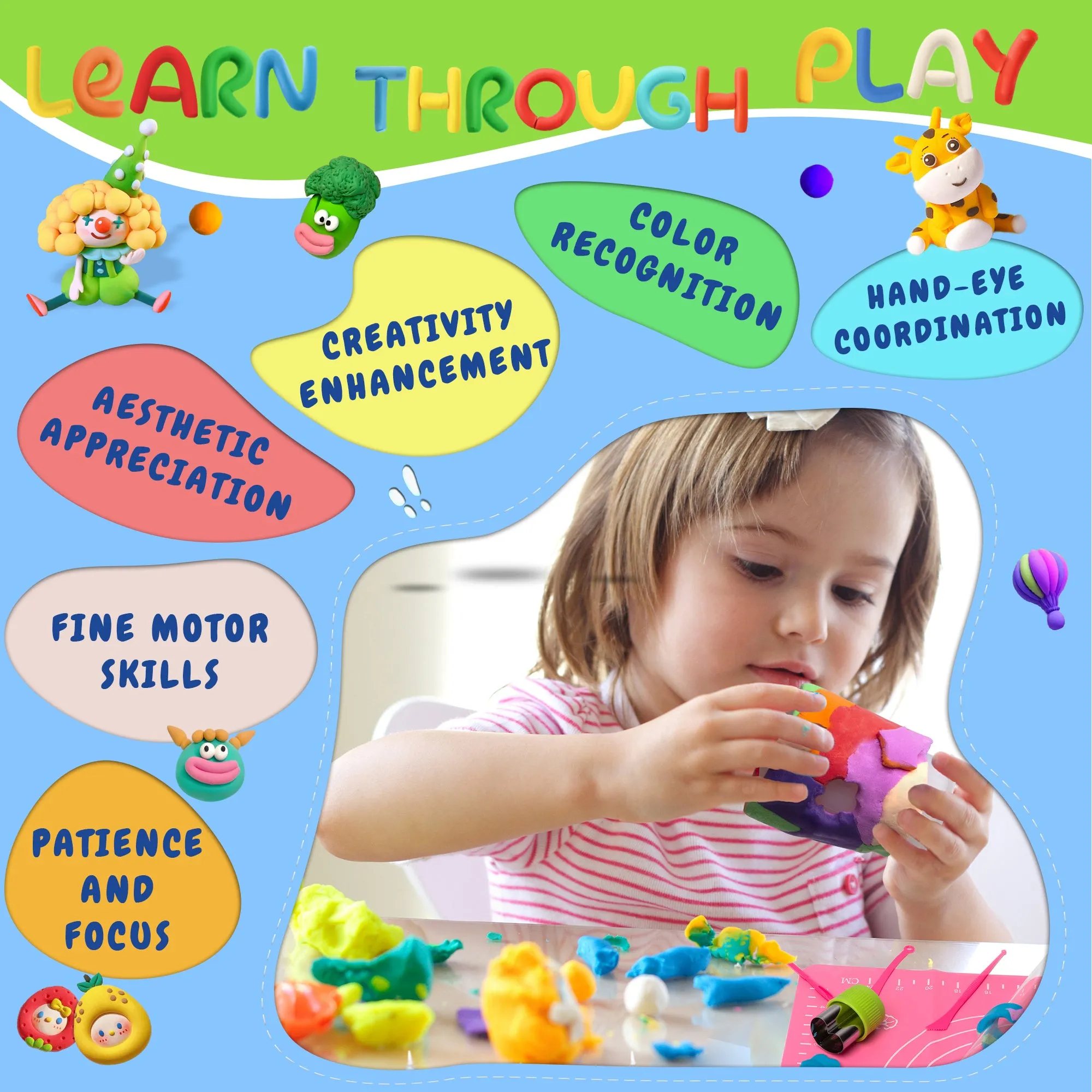Light-up Clay Lanterns Making Set (CL-CLASSIC)