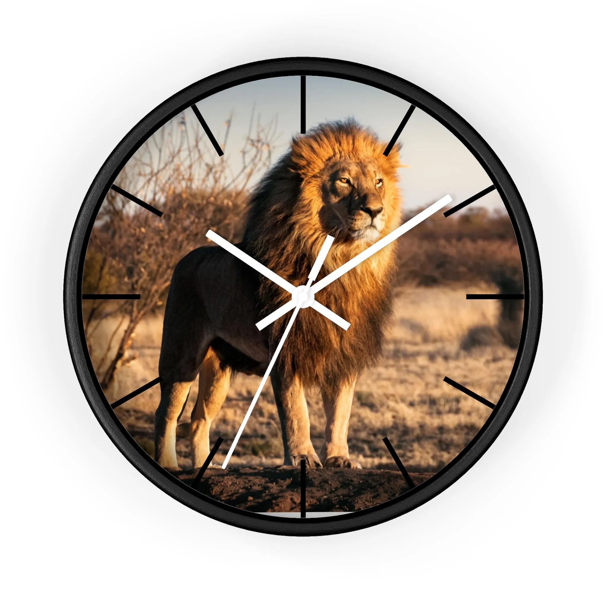 Lion Wall Clock