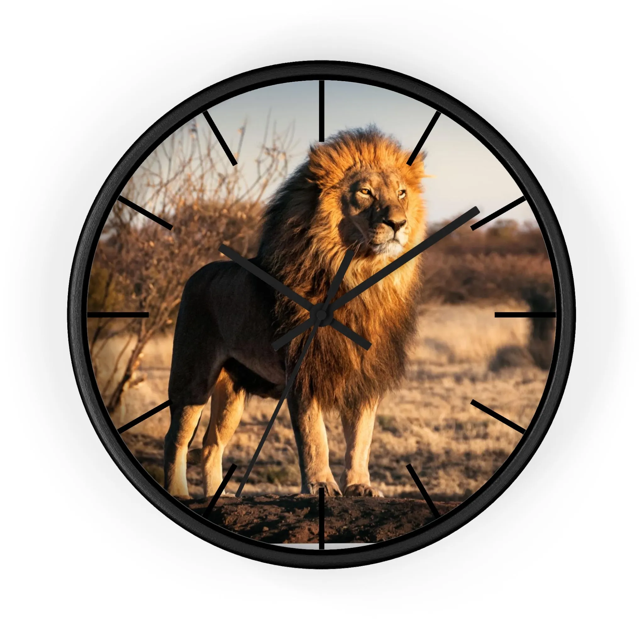 Lion Wall Clock