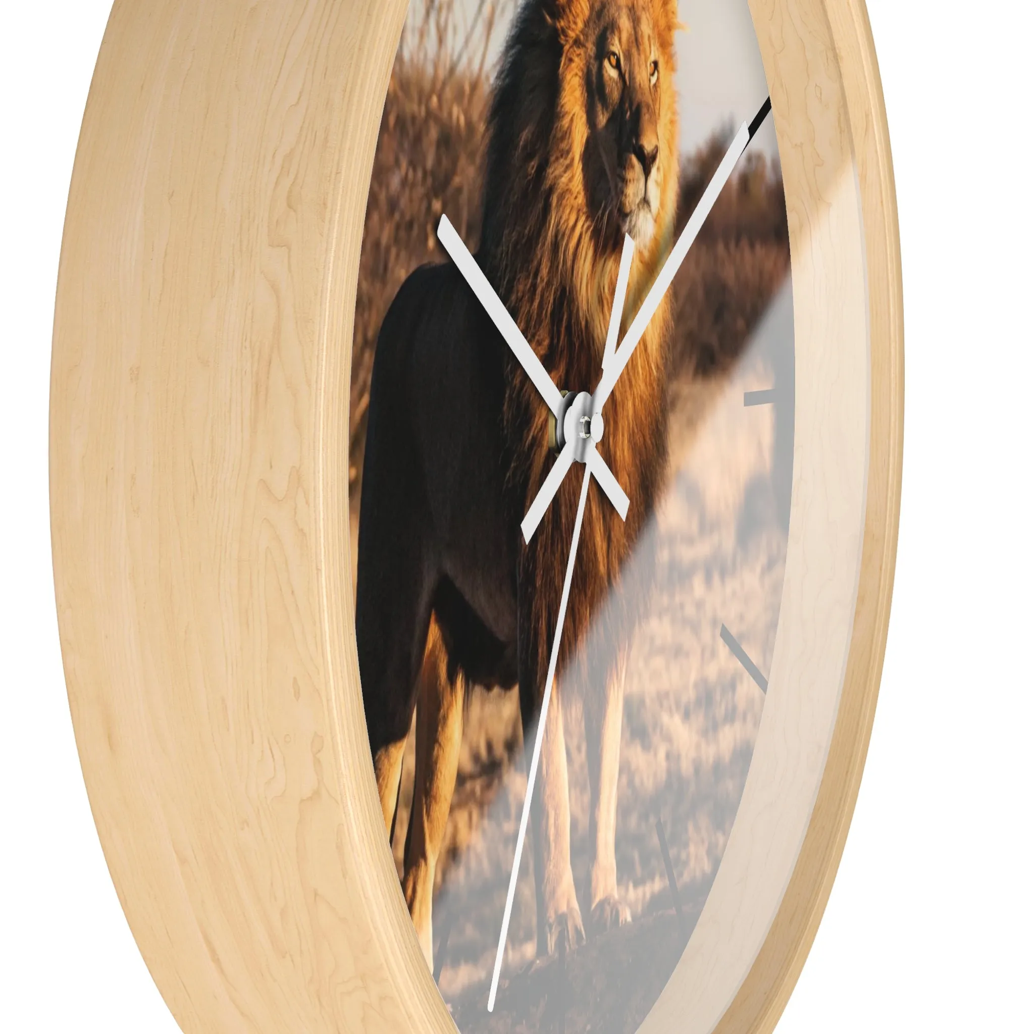 Lion Wall Clock