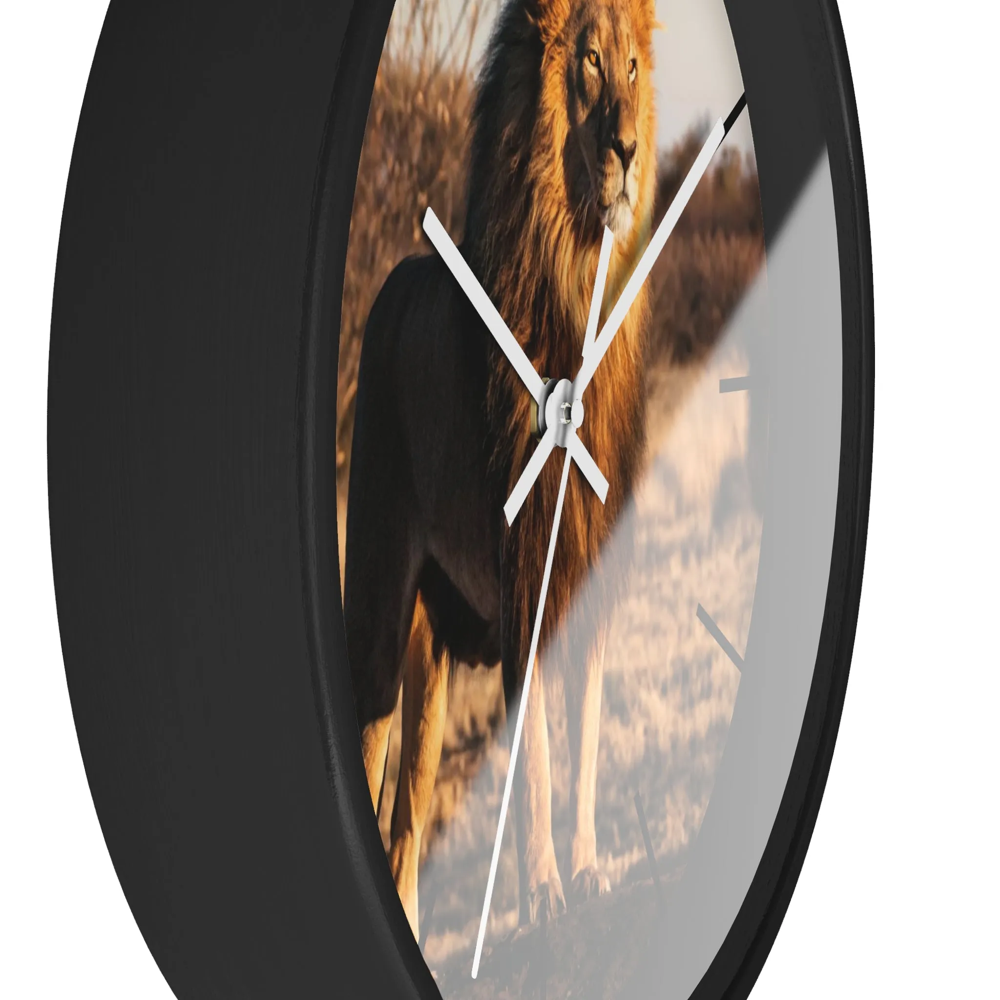 Lion Wall Clock