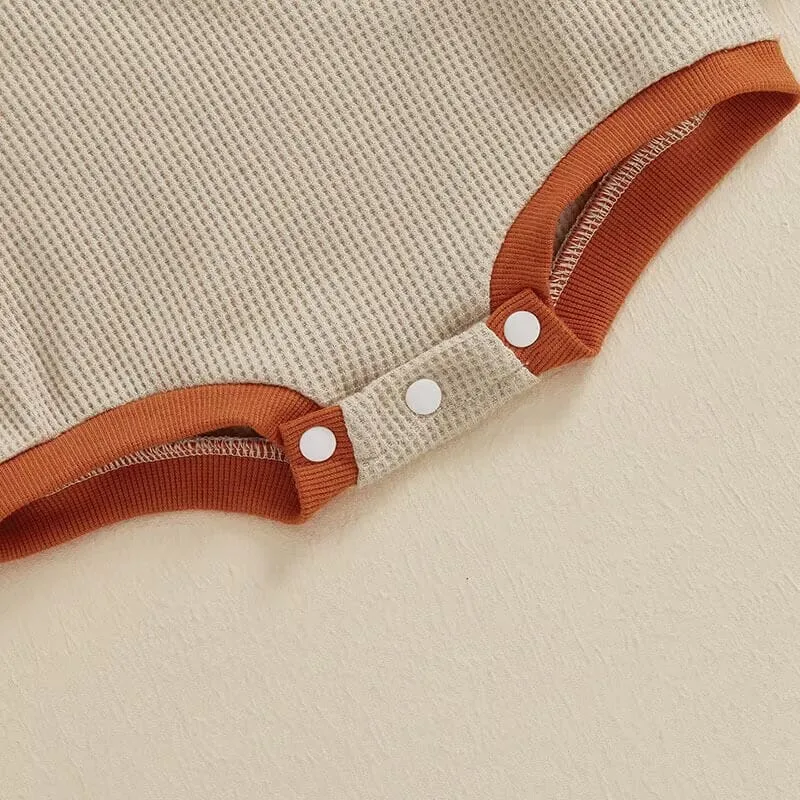 Long Sleeve Bunny Carrot Baby Bodysuit