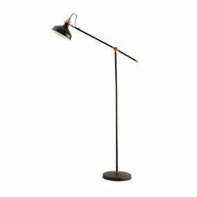 Luca Metal Floor Lamp Black | White | Grey