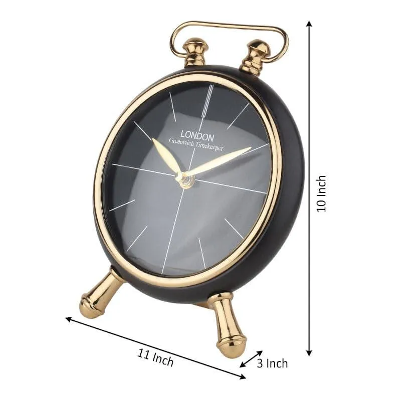 Manera Table Clock - Black