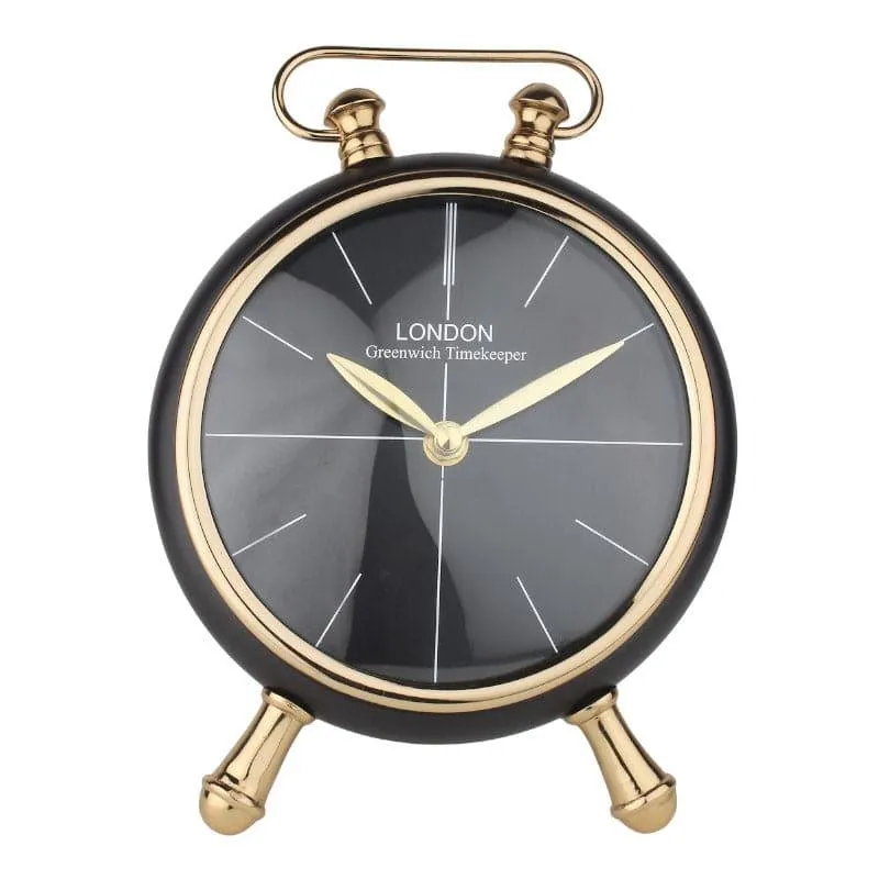 Manera Table Clock - Black