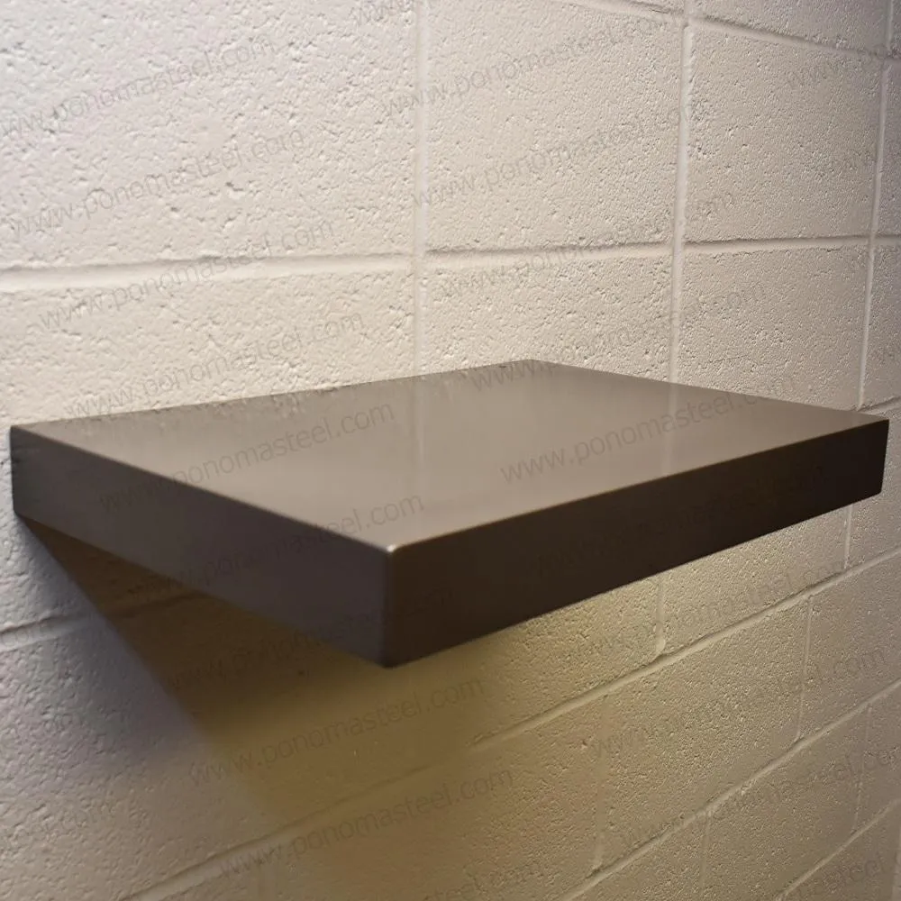 Metal shelves 12"- 17" (cm.30.5 - 43.1) made-to-order Ponoma®
