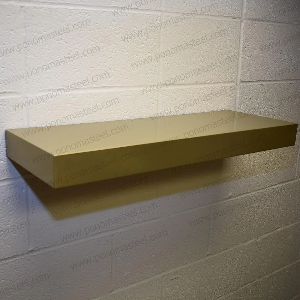 Metal shelves 12"- 17" (cm.30.5 - 43.1) made-to-order Ponoma®