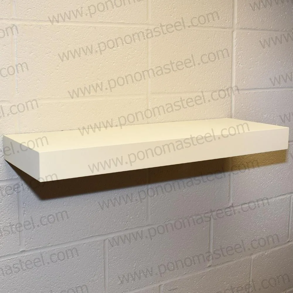 Metal shelves 12"- 17" (cm.30.5 - 43.1) made-to-order Ponoma®