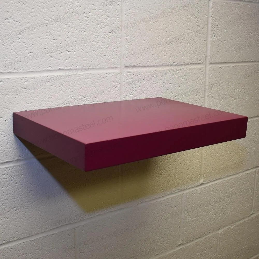 Metal shelves 12"- 17" (cm.30.5 - 43.1) made-to-order Ponoma®