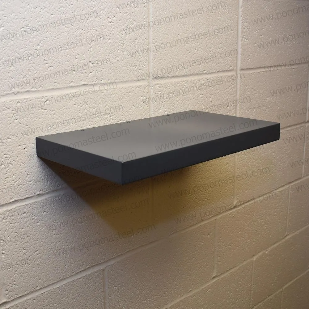 Metal shelves 12"- 17" (cm.30.5 - 43.1) made-to-order Ponoma®
