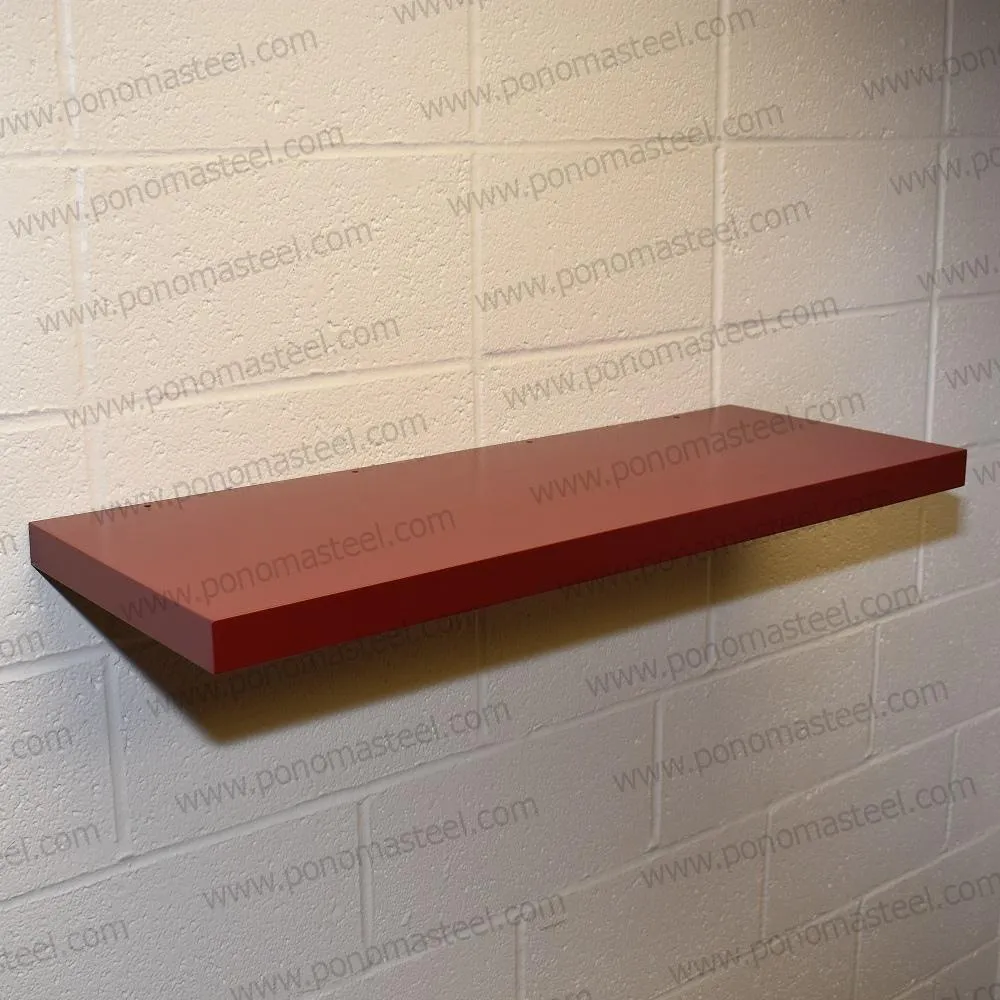 Metal shelves 12"- 17" (cm.30.5 - 43.1) made-to-order Ponoma®