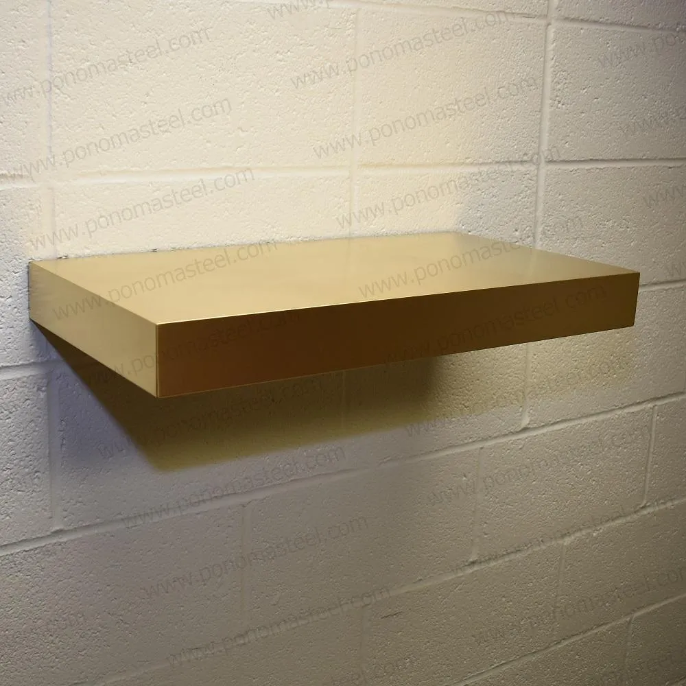 Metal shelves 12"- 17" (cm.30.5 - 43.1) made-to-order Ponoma®