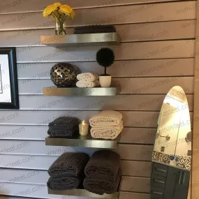 Metal shelves 12"- 17" (cm.30.5 - 43.1) made-to-order Ponoma®
