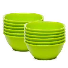Mihaya 400 ml Snack Bowl (Green) - Set Of Twelve