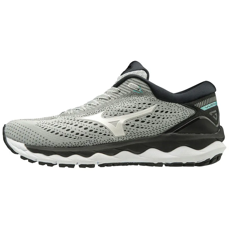 Mizuno Wave Sky 3 Womens Running Shoe - Grey