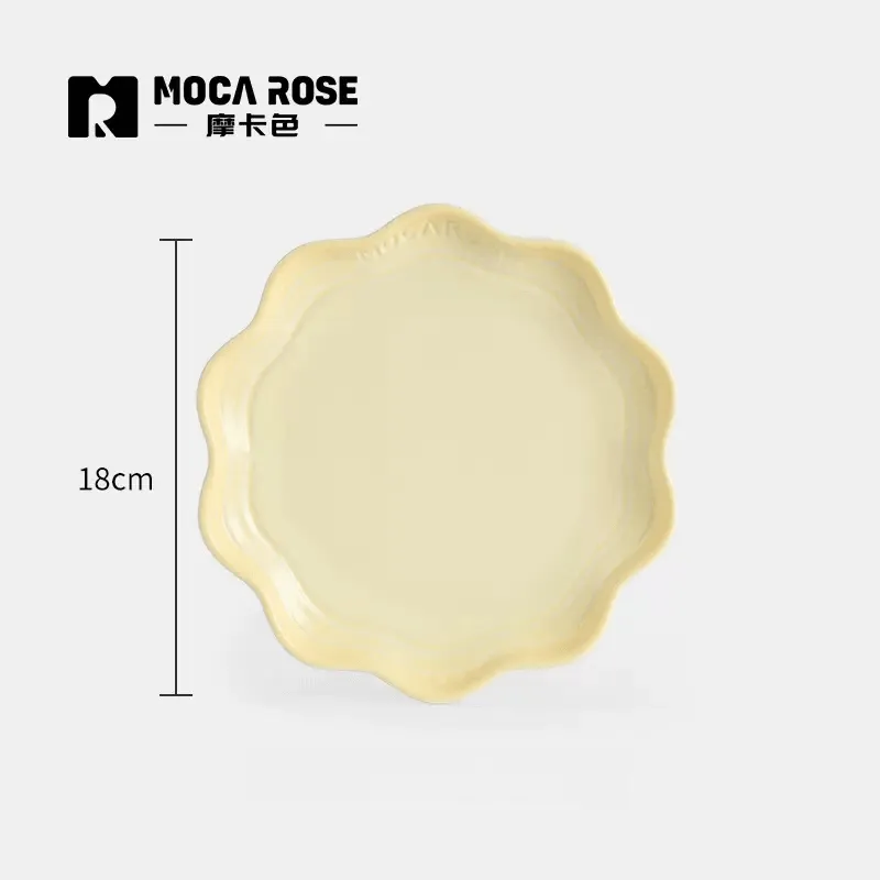 Mocarose Bowls & Plates & Elegance Dinnerware Set