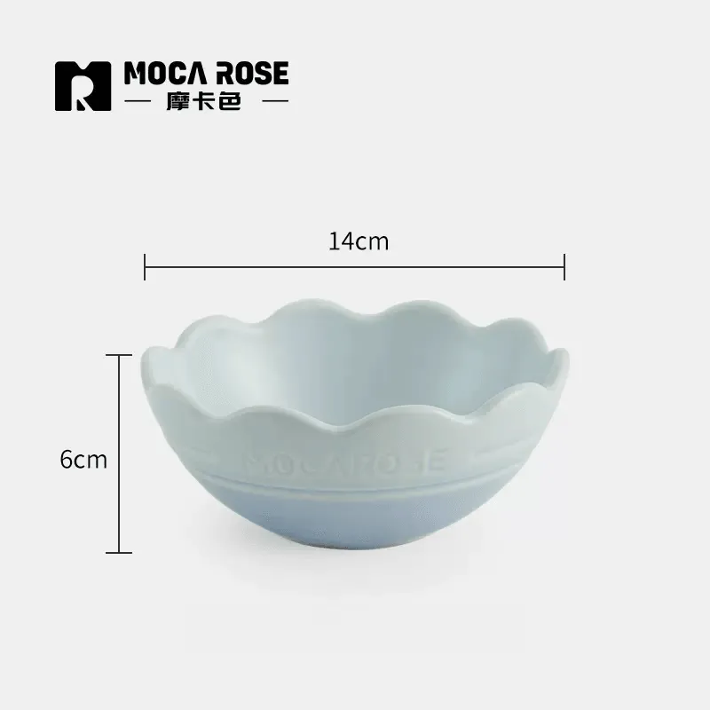 Mocarose Bowls & Plates & Elegance Dinnerware Set