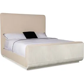 Modern Mood Upholstered Panel Bed, Inverness Natural/Diamond