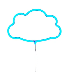 Neon Light - Cloud - Blue