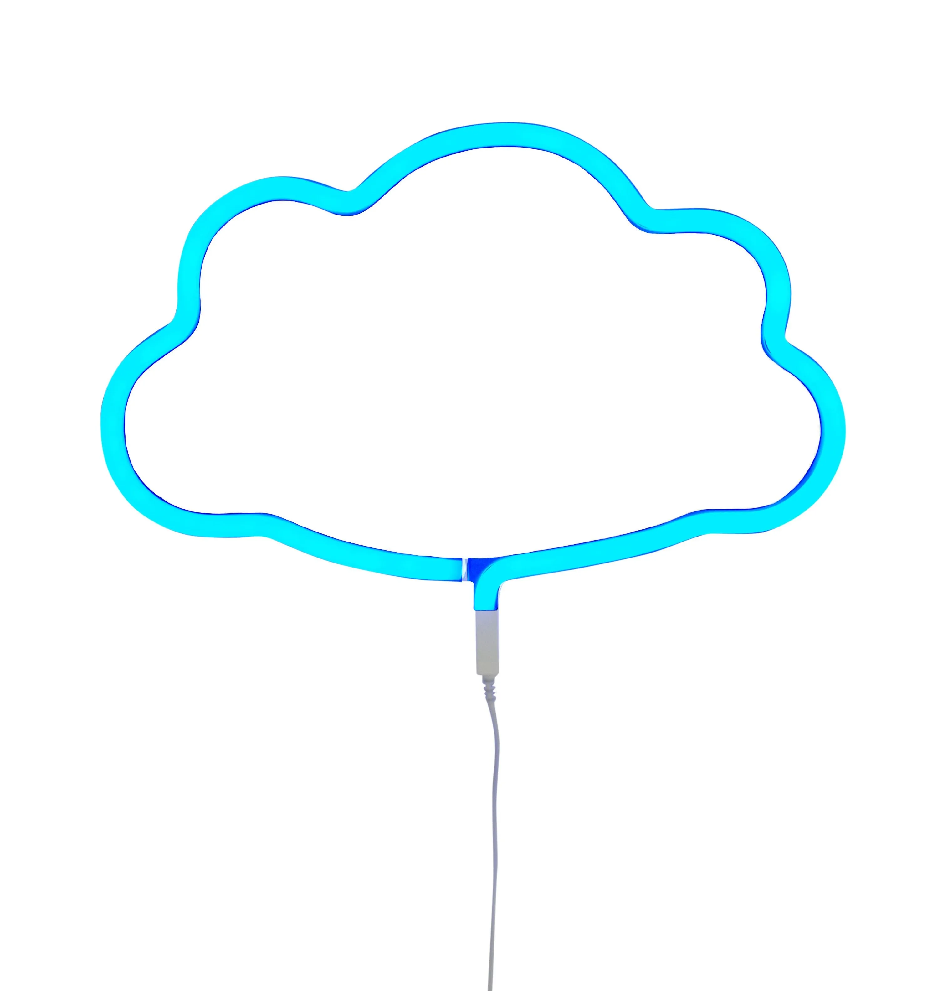 Neon Light - Cloud - Blue