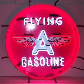 Neonetics GAS - FLYING A GASOLINE NEON SIGN