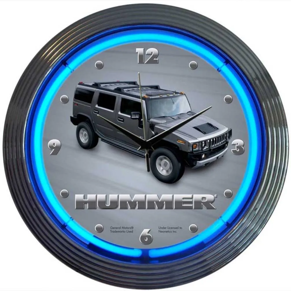 Neonetics HUMMER NEON CLOCK
