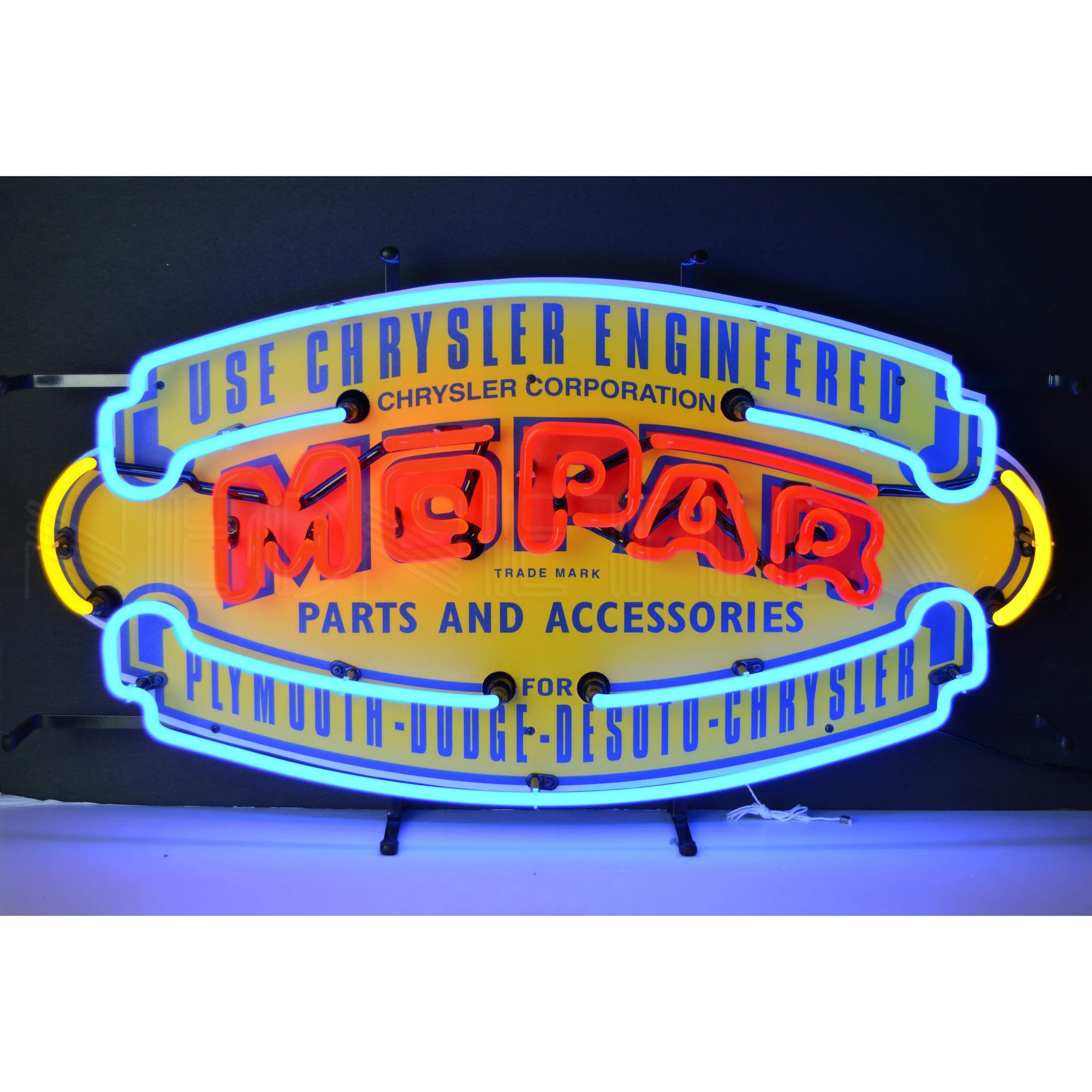 Neonetics Mopar Vintage Shield Neon Sign