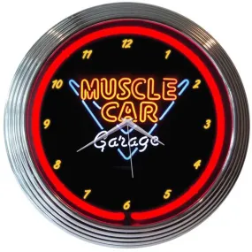 Neonetics MUSCLE CAR GARAGE NEON CLOCK