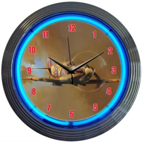 Neonetics SPIT FIRE NEON CLOCK