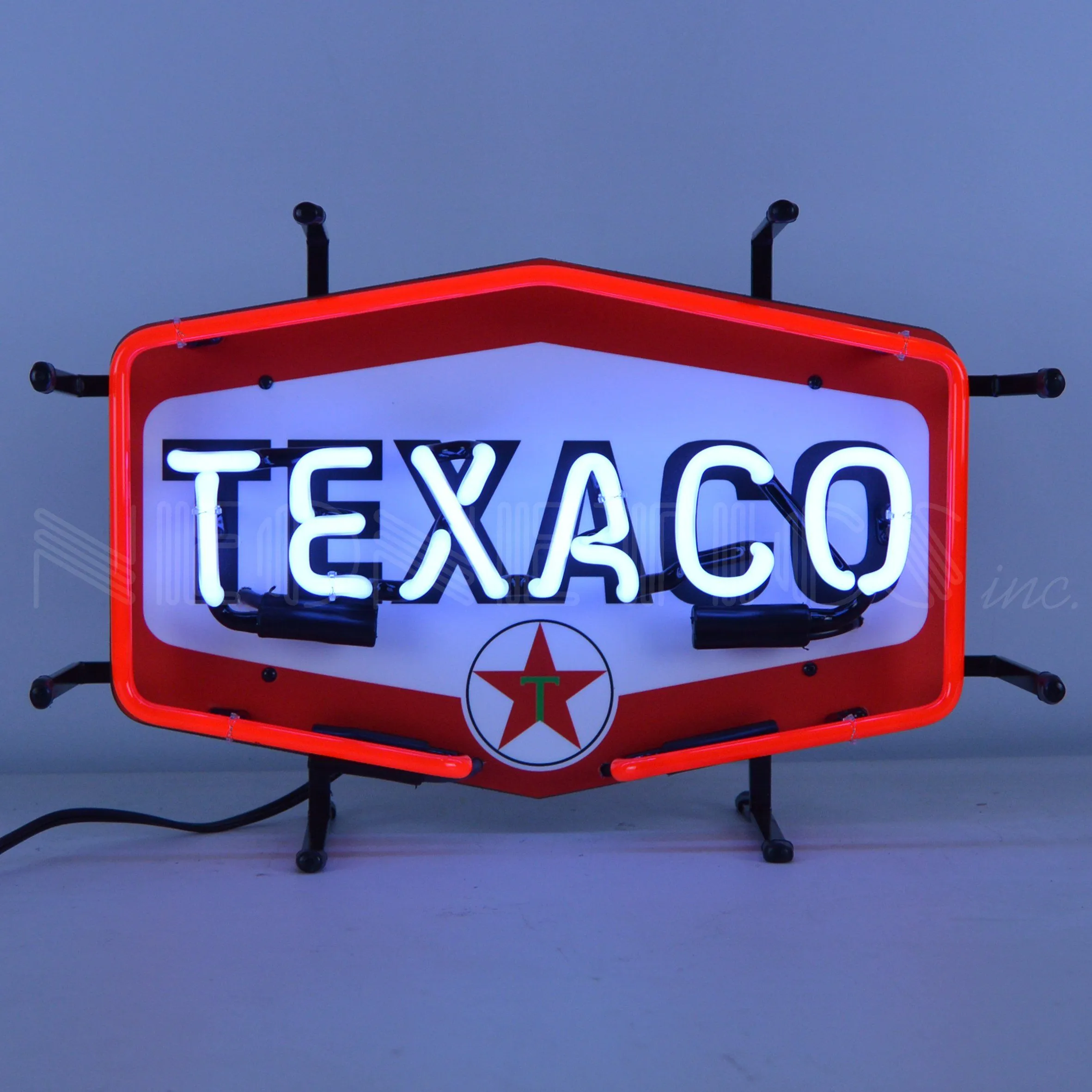 Neonetics Texaco Hexagon Junior Neon Sign