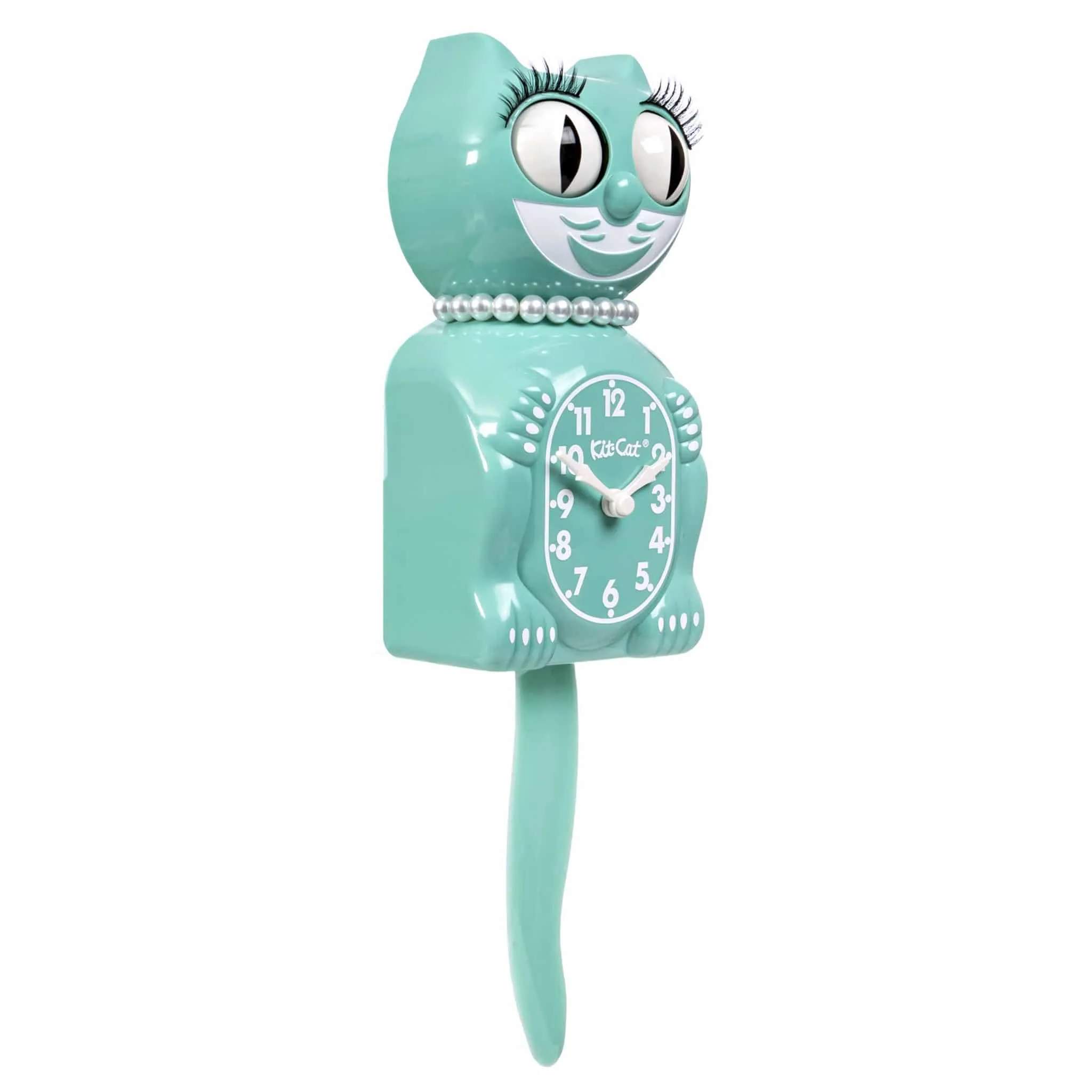 Ocean Waves Lady Kit-Cat Klock