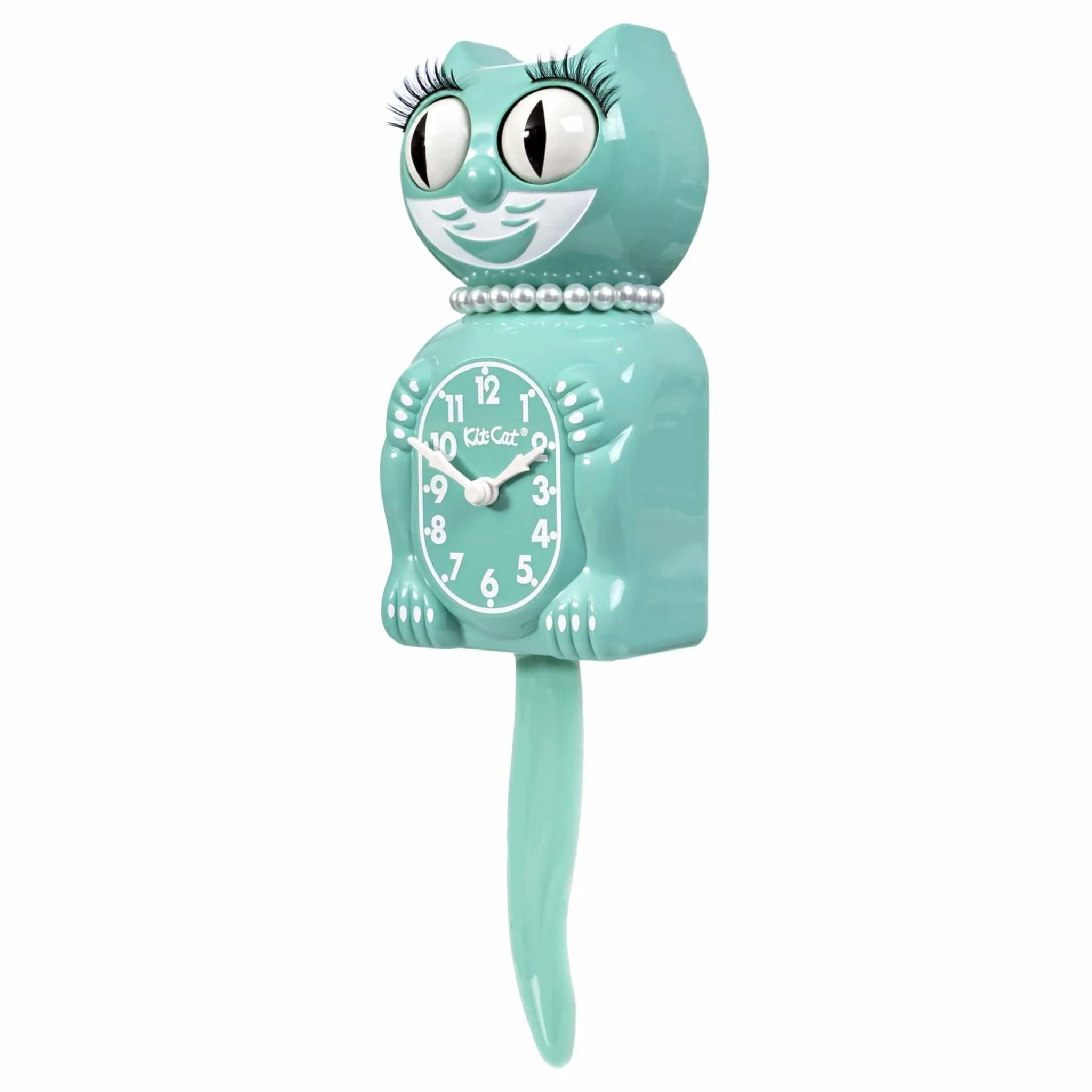Ocean Waves Lady Kit-Cat Klock