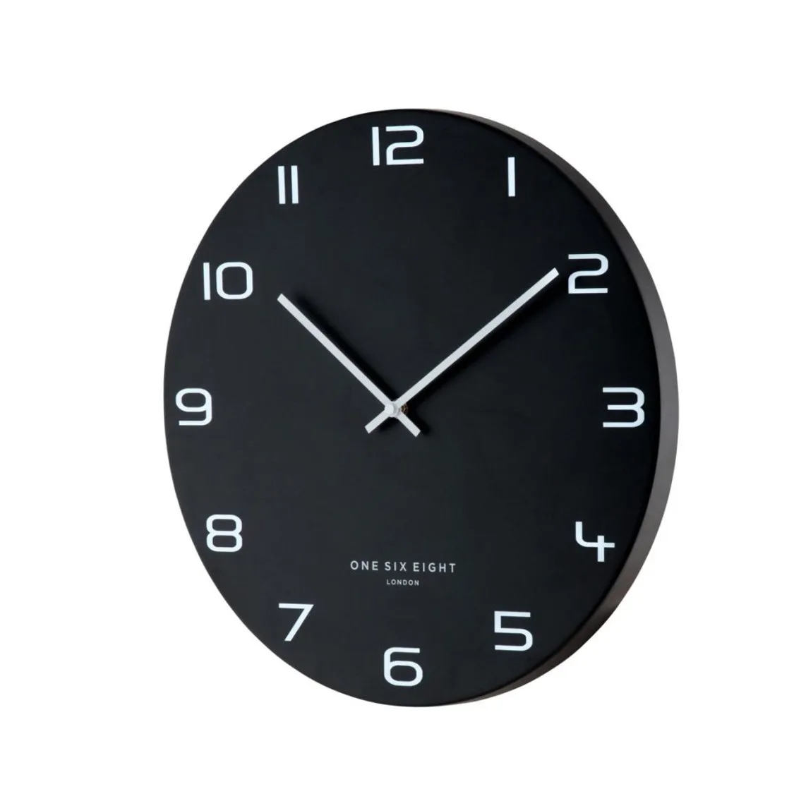 ONE SIX EIGHT LONDON  |  NERO WALL CLOCK  |  BLACK | 60CM