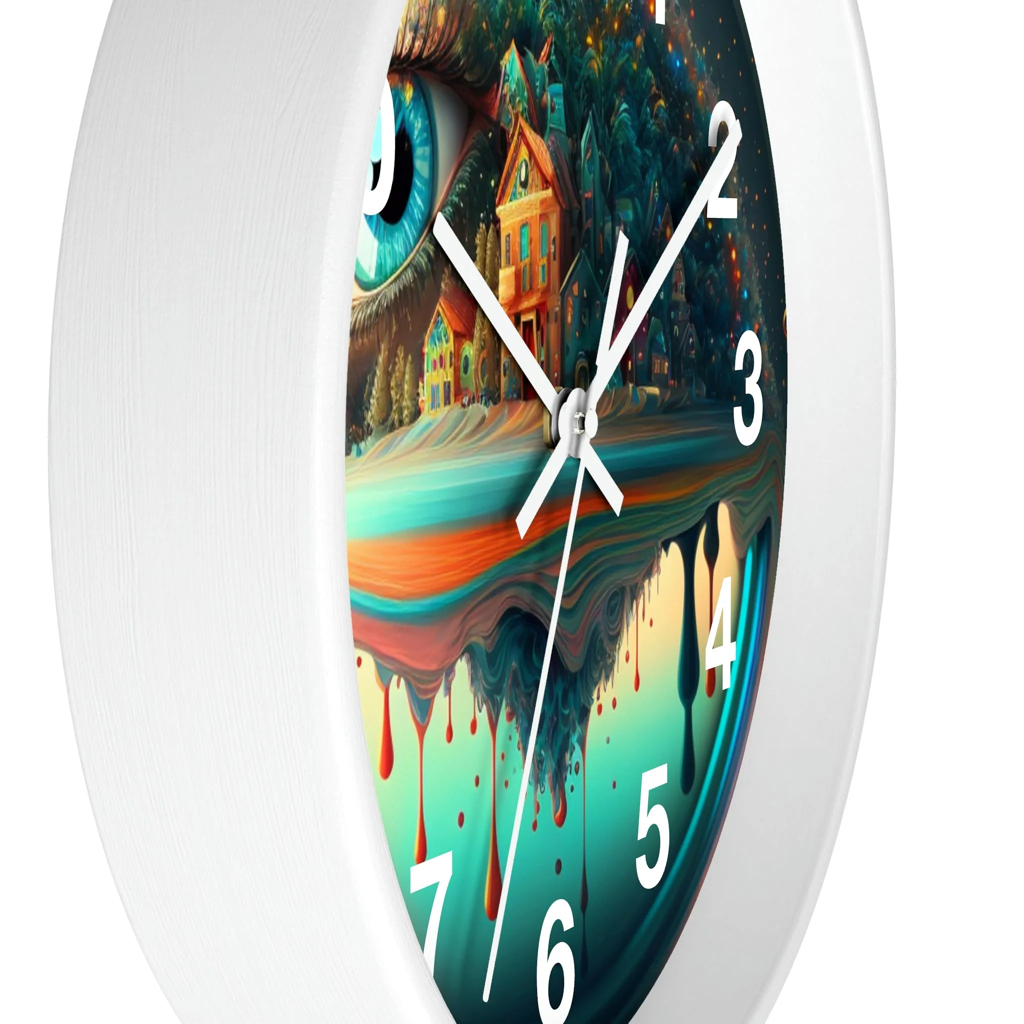 Other Worlds Wall Clock #2 w/ numbers