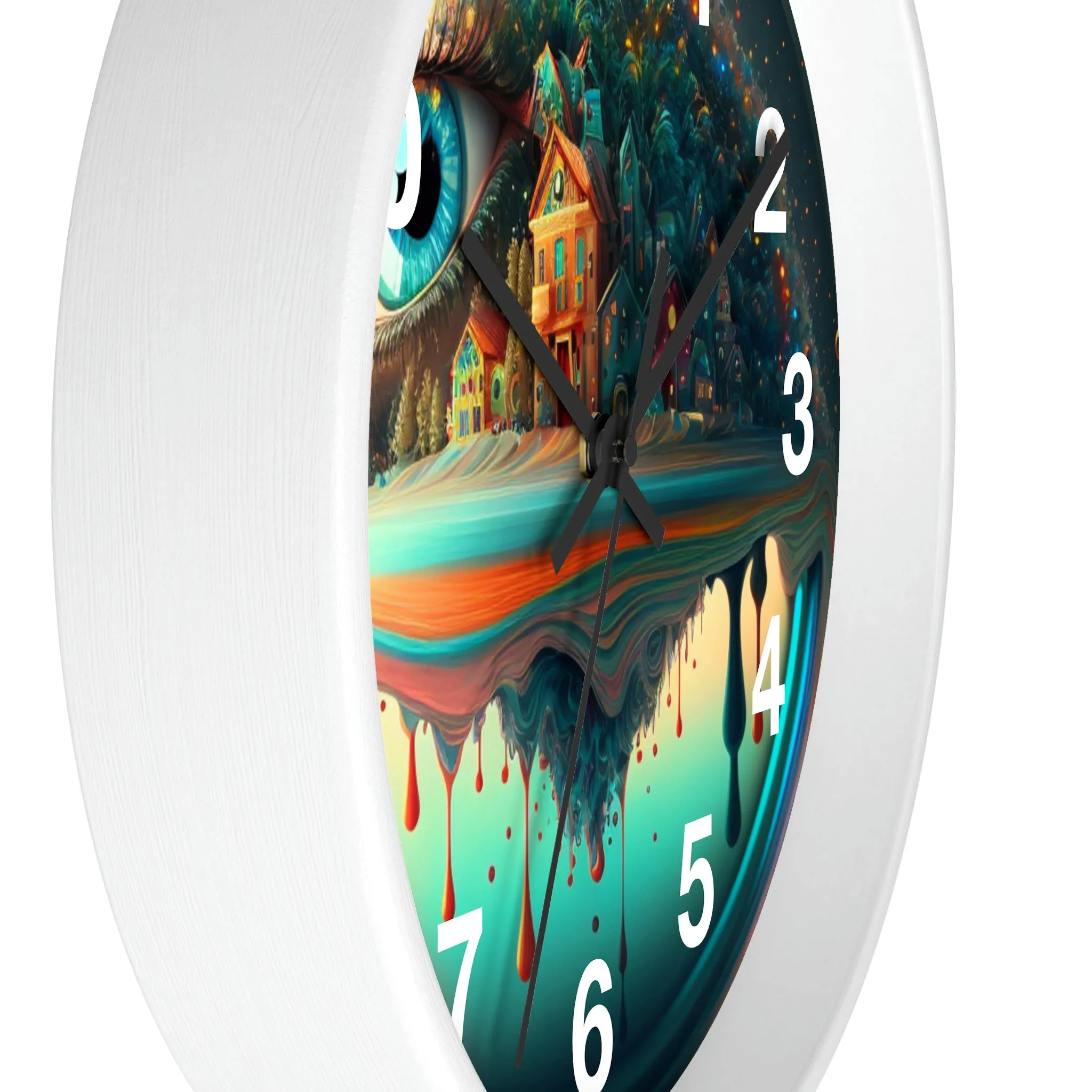 Other Worlds Wall Clock #2 w/ numbers