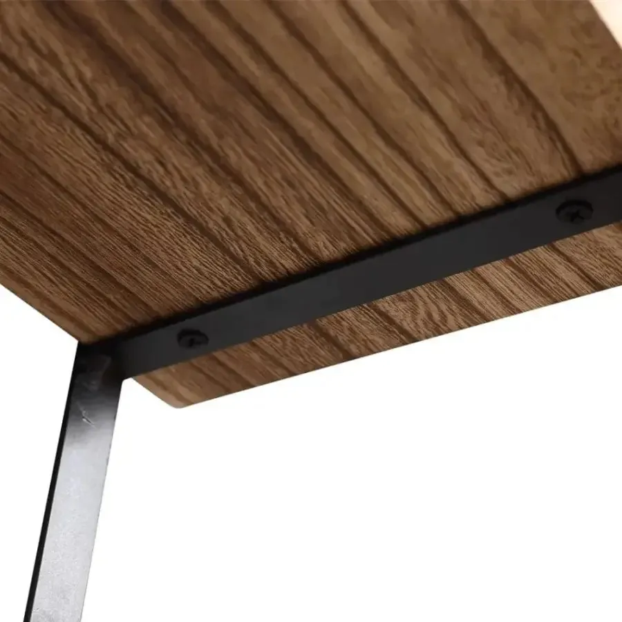 Paulownia Wooden Double Floating Shelves