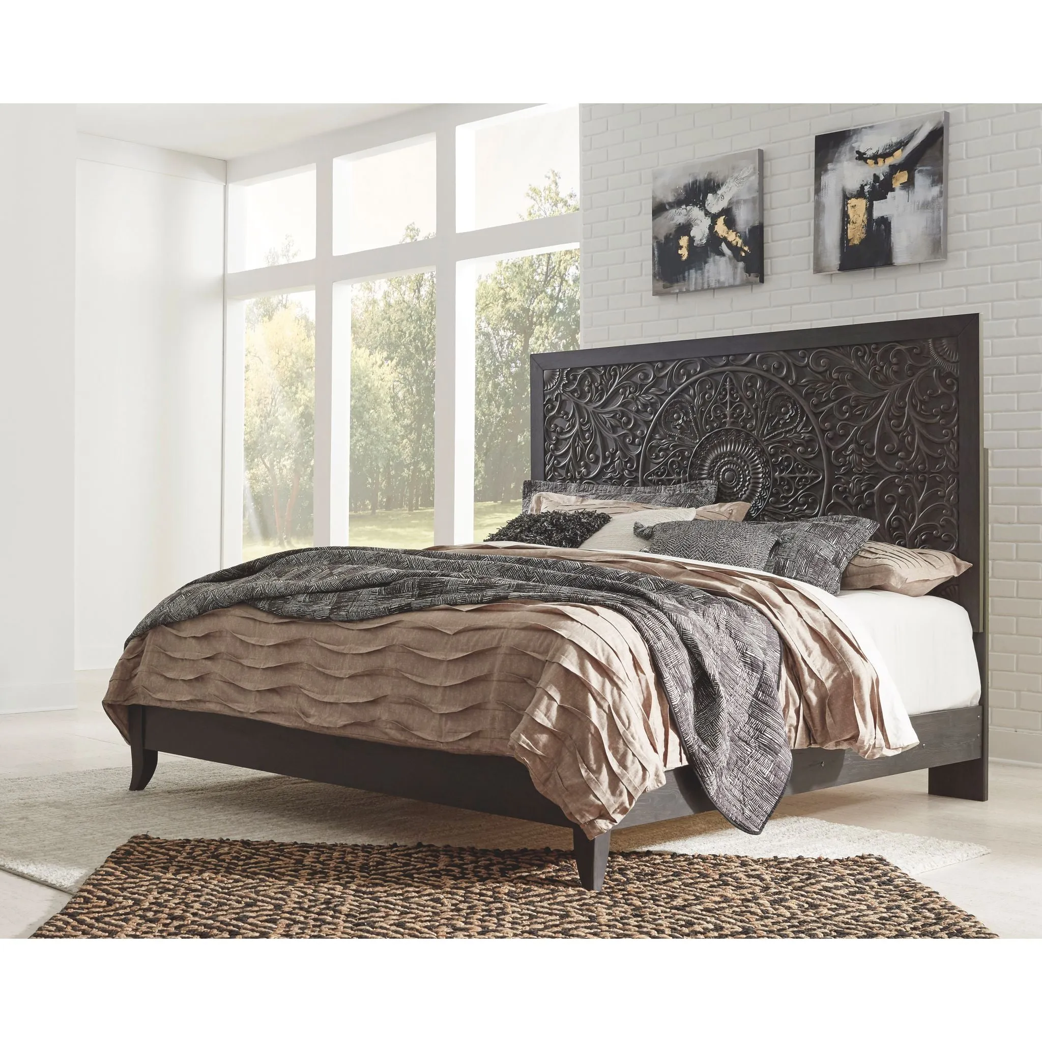 Paxberry 5 Piece King Panel Bedroom