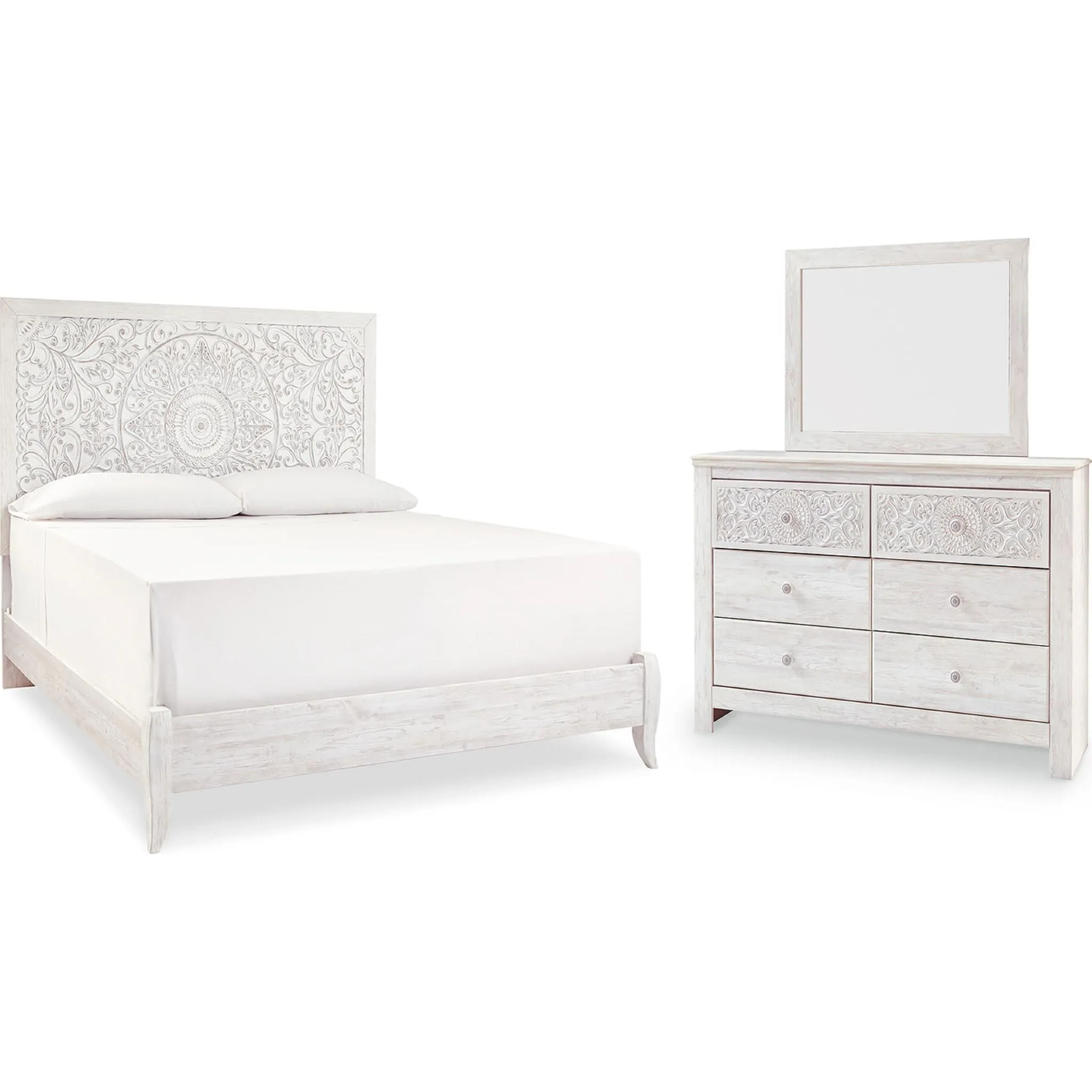 Paxberry 5 Piece Panel Bedroom