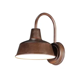 Pier M 10 in. Outdoor Barn Light Bronze Finish