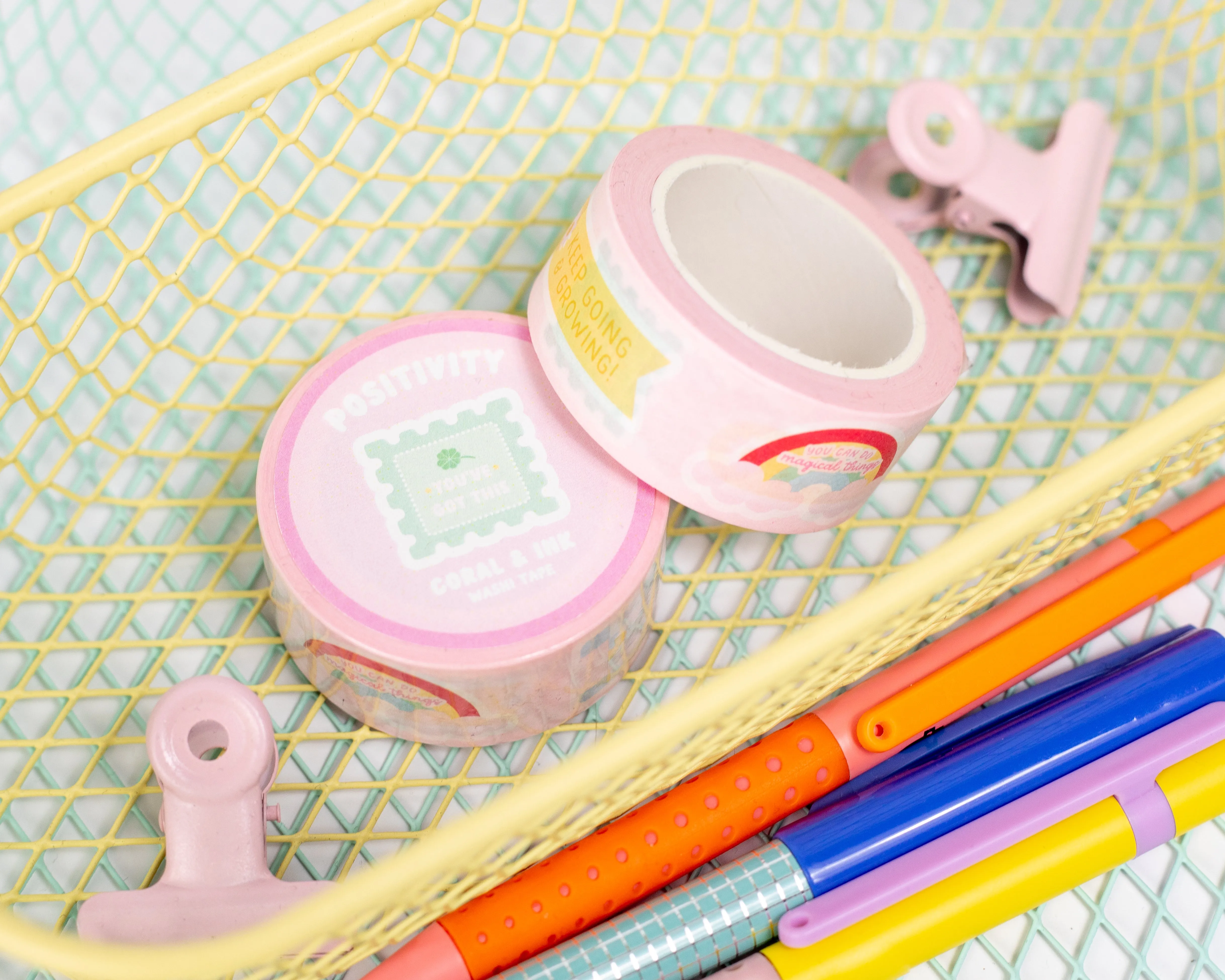 Positive Quotes Washi Tape