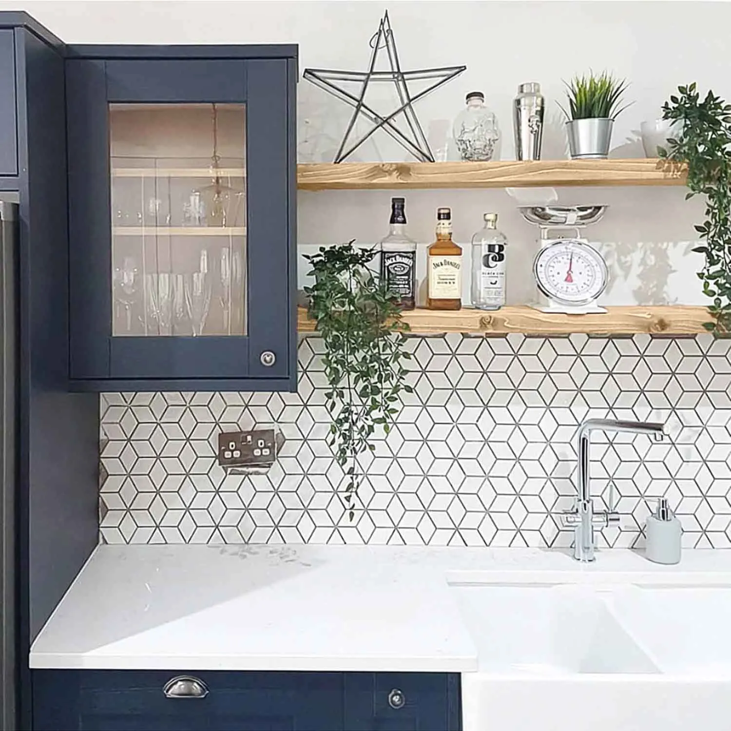 Reclaimed Floating Shelf | 15cm Depth