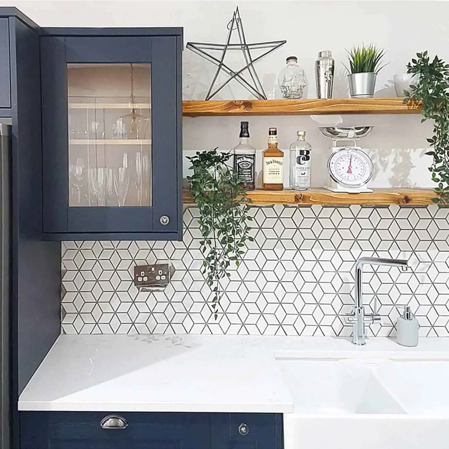 Reclaimed Floating Shelf | 15cm Depth