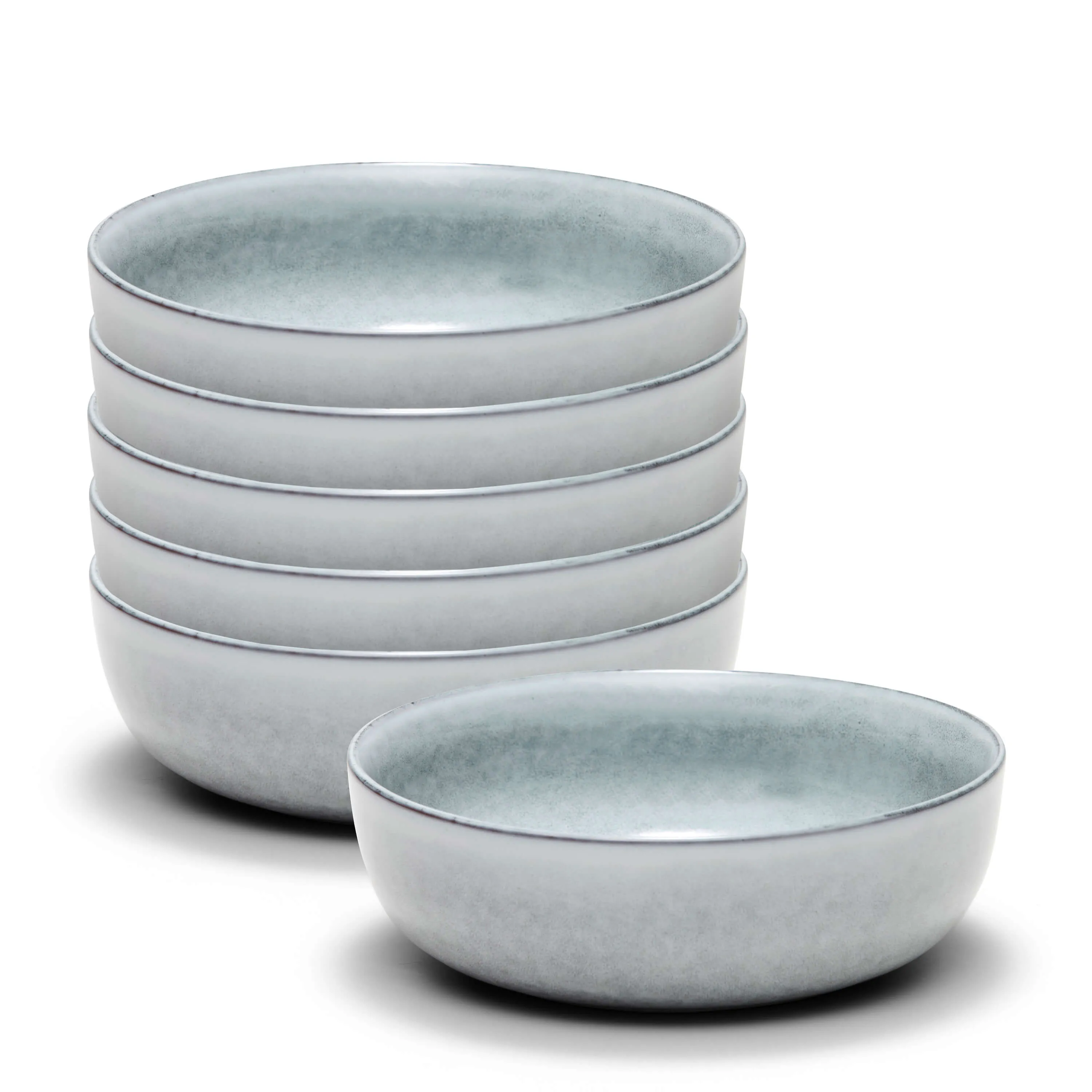 Relic Pasta Bowls 18 x 6cm - Set of 6 - Blue
