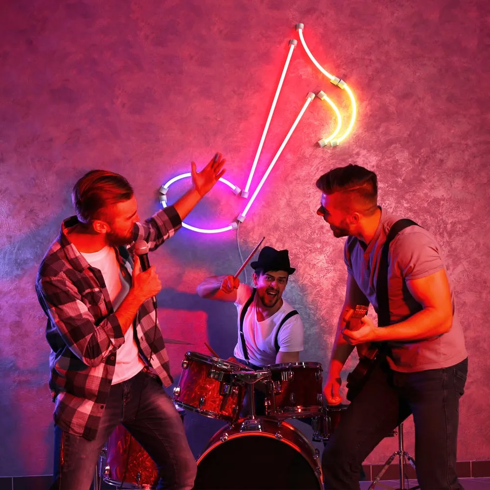RGBIC Neon Rope Light, LED Neon Flex, Custom Neon Sign Kits - Dekala LightFlow™