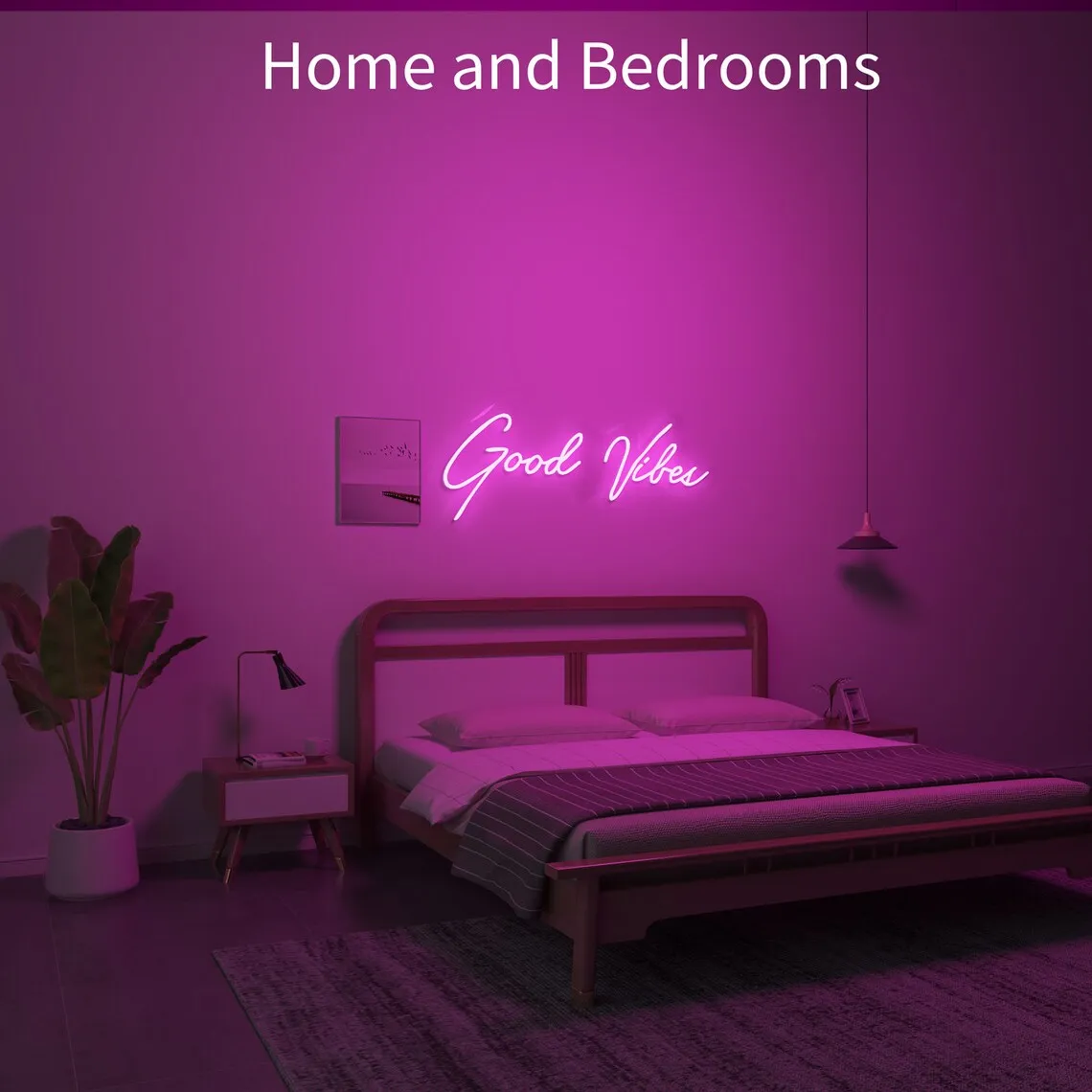 SELICOR Good Vibes Personalized Neon Sign