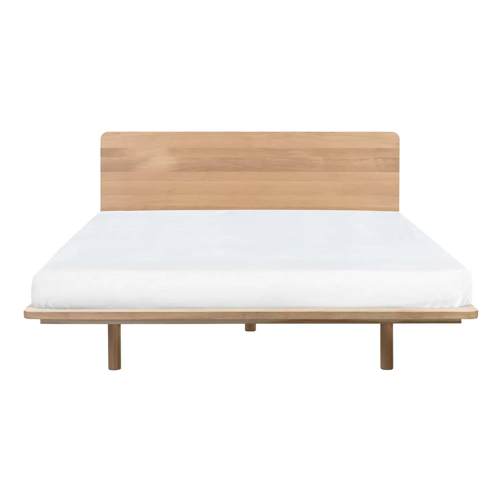 Serene King Bed - Oak