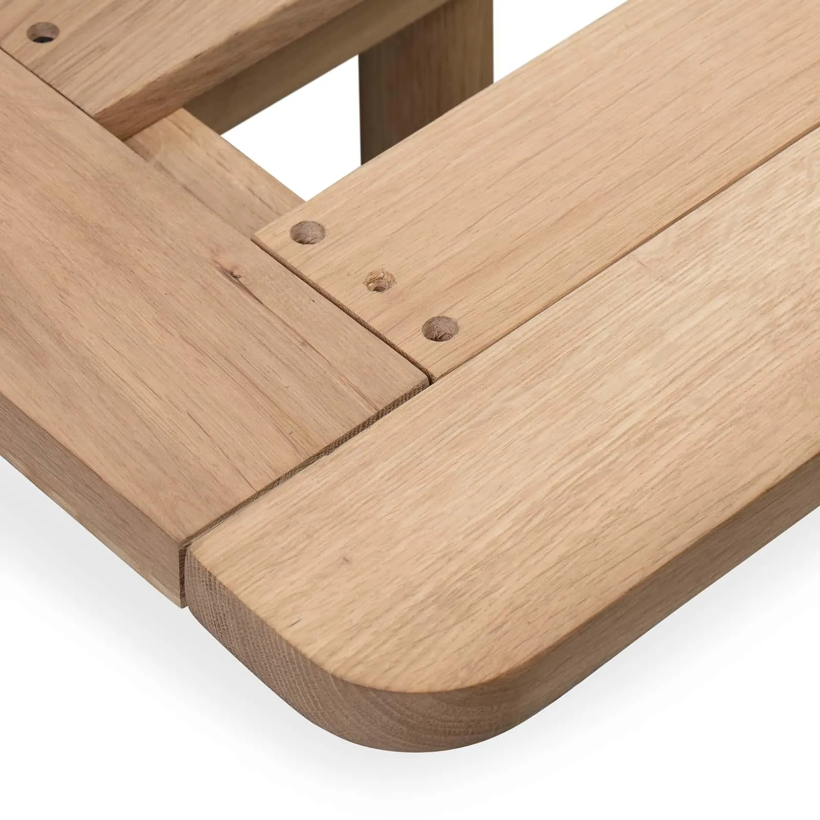 Serene King Bed - Oak