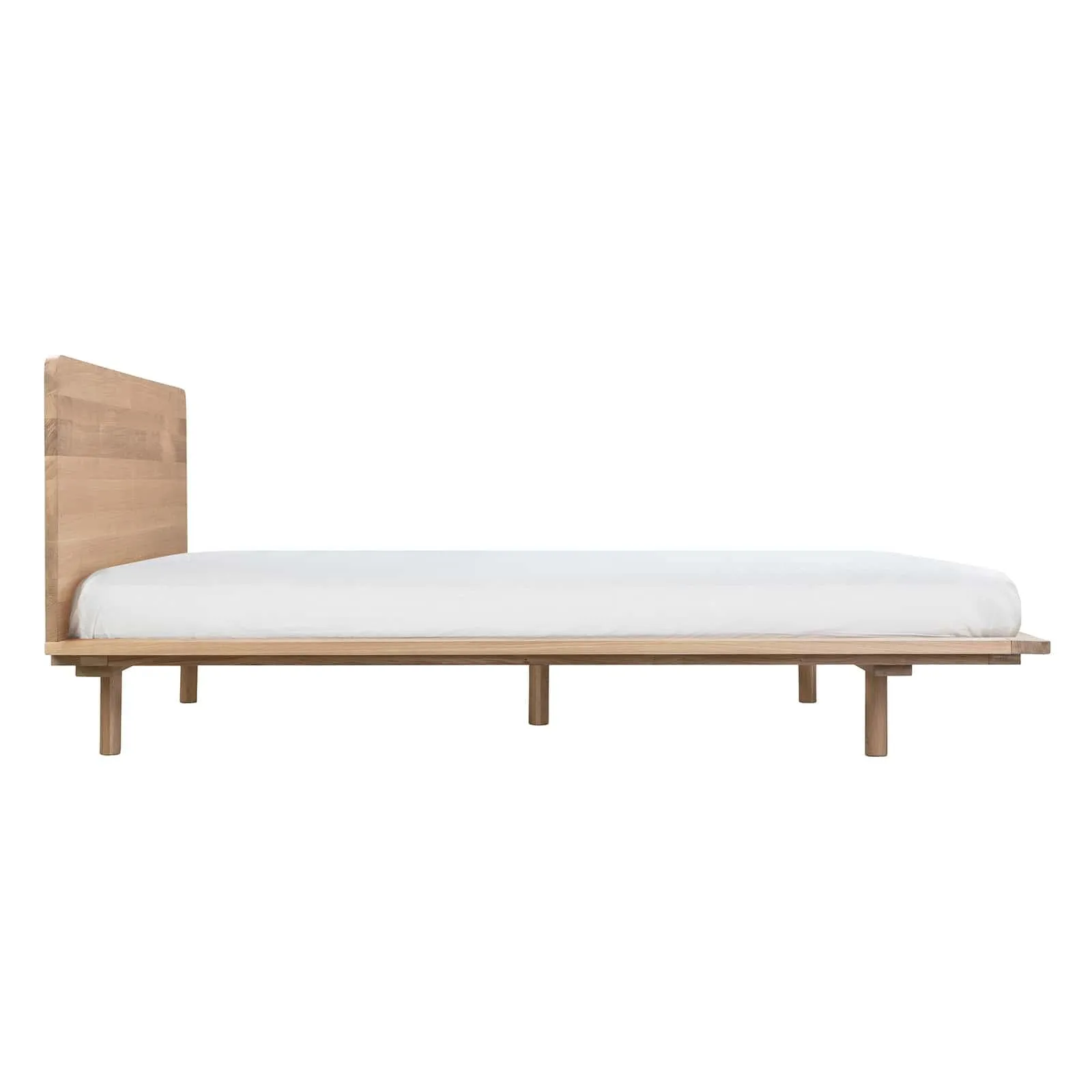 Serene King Bed - Oak