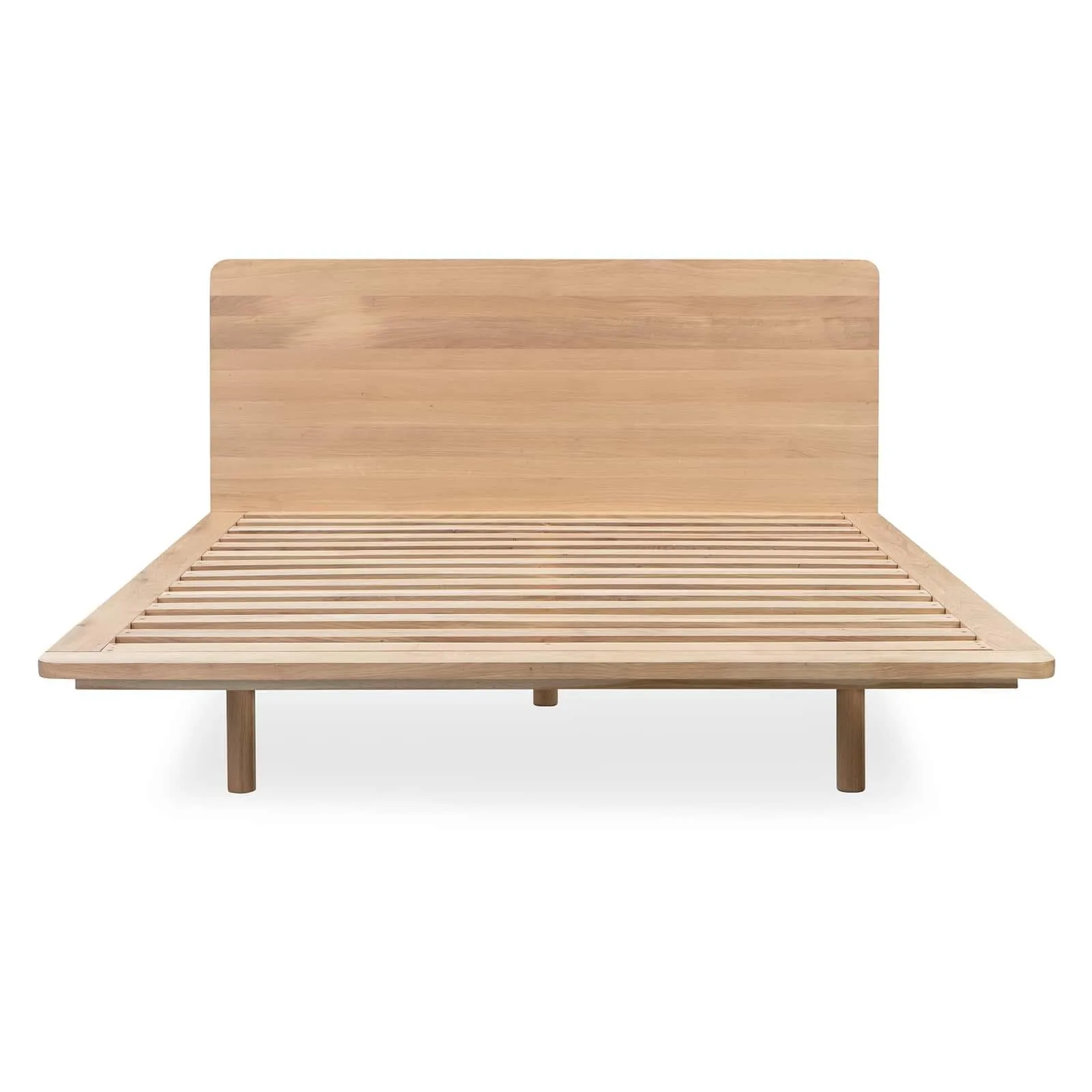 Serene King Bed - Oak